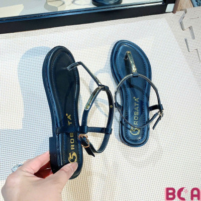 [THANH LỊCH - TINH KHÔI] Thiết Kế Khoe Trọn Bàn Chân Xinh RO739 ROSATA Chỉ Cao 2 Phân Nên Thoải Mái, Tung Tăng Cả Ngày