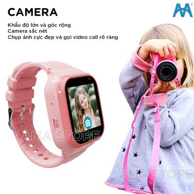 Đồng hồ Thông minh Gọi Video Call Chống nước Định vị Chính xác Model LT36 có 3 màu Đen Hồng Xanh Hàng chính hãng