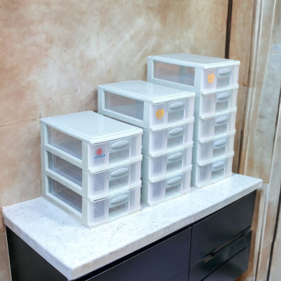 TỦ NHỰA MINI 3/4/5 TẦNG ĐA NĂNG KIỂU DÁNG & MÀU SẮC PHONG CÁCH BẮC ÂU