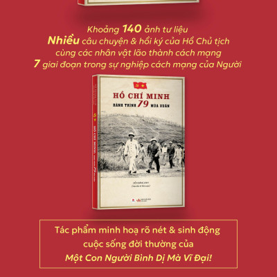 Sách Hồ Chí Minh - Hành Trình 79 Mùa Xuân, Sách Bác Hồ, Sách về Bác