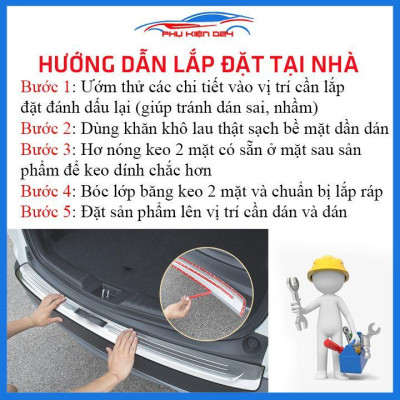 Ốp chống trầy cốp Camry 2019-2020-2021-2022 thép không gỉ vân titan bảo vệ xe chống va đập