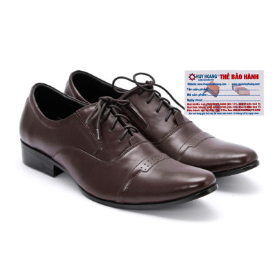  Giày tây nam Huy Hoàng cột dây màu đen, nâu HT7103-08