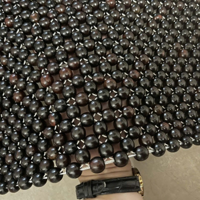 Chiếu Hạt Gỗ Mun Cao Cấp - Kích Thước 1,8mx2m ( video , hình thật ) 