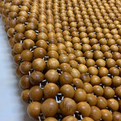 Chiếu Hạt Gỗ Pơ Mu Cao Cấp - Kích Thước 1,6mx2m hạt 1.8cm ( video , hình thật )