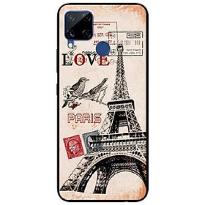 Ốp lưng dành cho Realme C15 mẫu Tem Paris