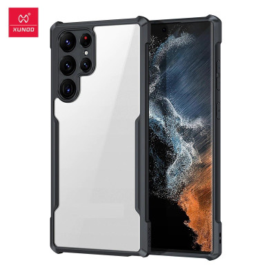 Ốp Lưng Siêu Chống Sốc Dành Cho SamSung Galaxy S23 Ultra Chính Hãng XunDD - Lưng làm bằng Meka trong suốt không ố màu, VIền TPU Dẻo Chống Sốc, Bảo Vệ camera - Hàng Chính Hãng