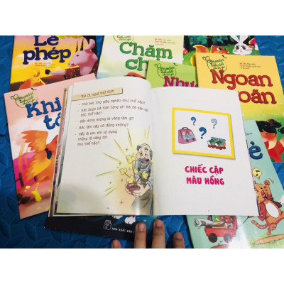 Sách - Gieo Mầm Tính Cách Cho Bé Yêu (Bộ 9 Cuốn)