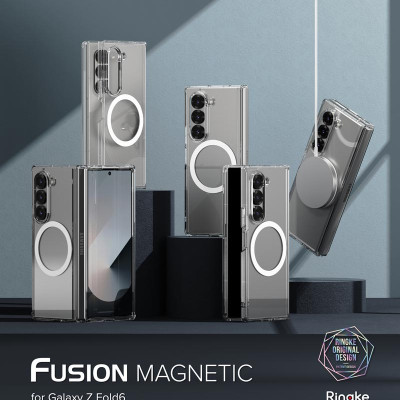 Ốp lưng dành cho Samsung Galaxy Z Fold 6 RINGKE Fusion Magnetic - Hàng Chính Hãng