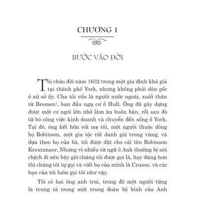 Robinson Crusoe - Tập 1