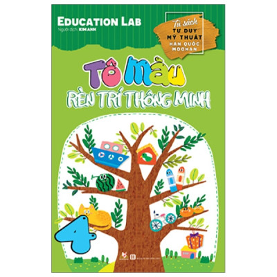 Combo Tô Màu Rèn Trí Thông Minh - 6 Cuốn - Education Lab - Vanlangbooks