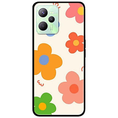 Ốp lưng dành cho Realme C35 - Realme Narzo 50A Prime mẫu Hoa Màu Sắc Vàng