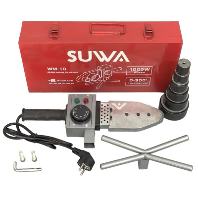 Máy hàn nhiệt 1000W ống nước PPR với 6 đầu hàn 20-63mm (cao cấp)