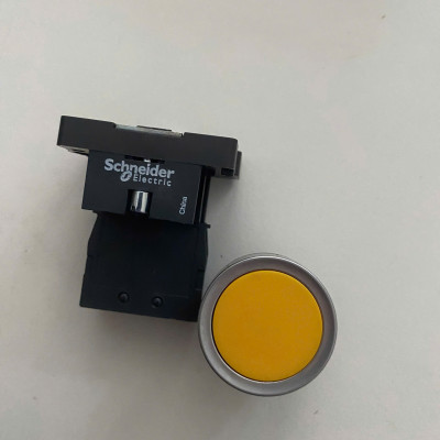 |Chính hãng | Nút nhấn giữ Schneider XA2EH051, màu vàng, tiếp điểm N/O Ø 22mm