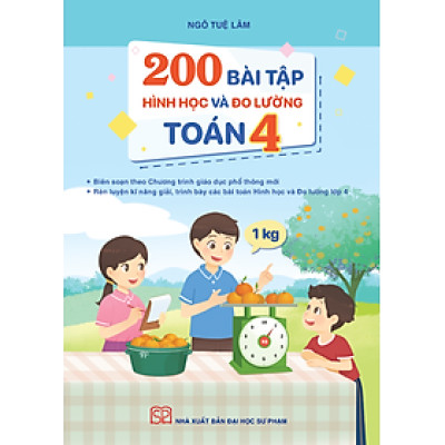 200 Bài tập hình học và đo lường Toán 4
