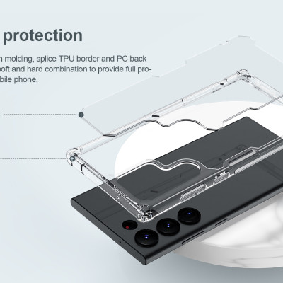 Ốp Lưng Nillkin Nature TPU Pro Dành Cho Samsung Galaxy S23 Ultra / S23 Plus - Hàng Chính Hãng