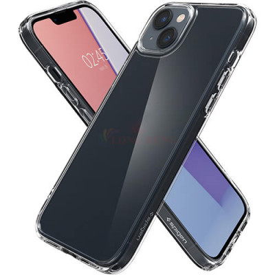 Ốp lưng chống sốc hỗ trợ sạc không dây Spigen Ultra Hybrid iP 14 Pro Max/14 Pro/14 Plus/14 - Hàng chính hãng