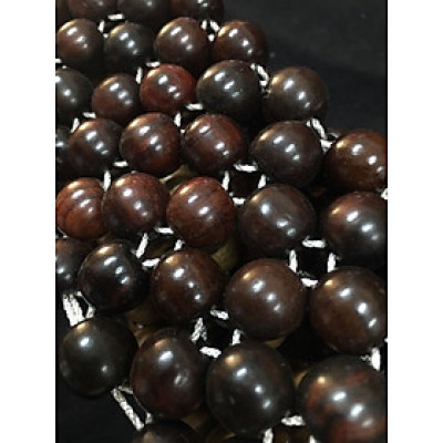 Chiếu Hạt Gỗ Mun Cao Cấp - Kích Thước 1,6mx2m hạt 1.2cm ( video , hình thật ) 