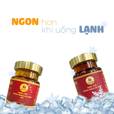 Nước Cốt Đông Trùng Hạ Thảo Yến DOHAVI 92% - 70 ml