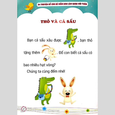 34 Truyện Kể Cho Bé Mầm Non Làm Quen Với Toán