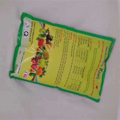 Phân bón hữu cơ sinh học KingCrop, dùng trồng rau, cây ăn trái sạch, an toàn
