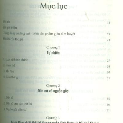 Tràng Bàng phương chí - Lịch sử, văn hóa vùng đất và con người nam Tây Ninh