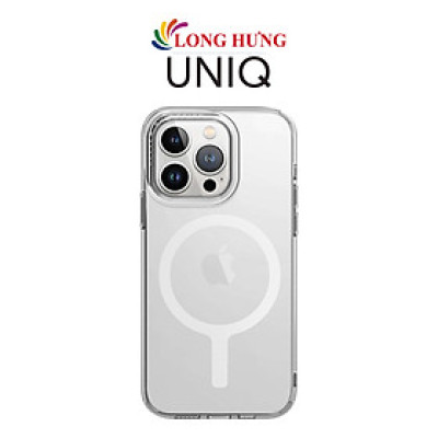 Ốp lưng chống sốc hỗ trợ sạc không dây Uniq Hybrid Compatible LifePro Xtreme(AF) dành cho iPhone 15 Pro Max - Hàng chính hãng