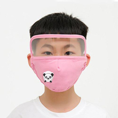 Khẩu trang vải có kính che mắt chống bọt bắn thích hợp cho người lớn và trẻ từ 10 tuổi trở lên- kèm 2 lót than hoạt tính