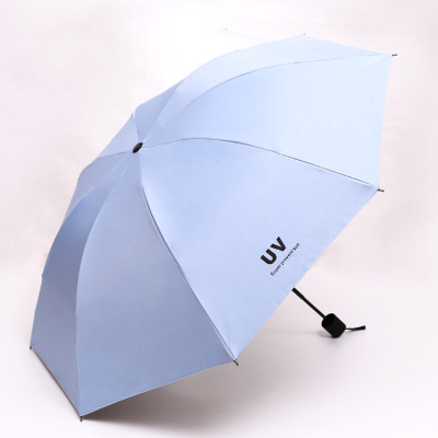 Ô gấp gọn phủ lớp chống tia UV, dù che nắng, che mưa ngoài trời cầm tay cao cấp (giao ngẫu nhiên)
