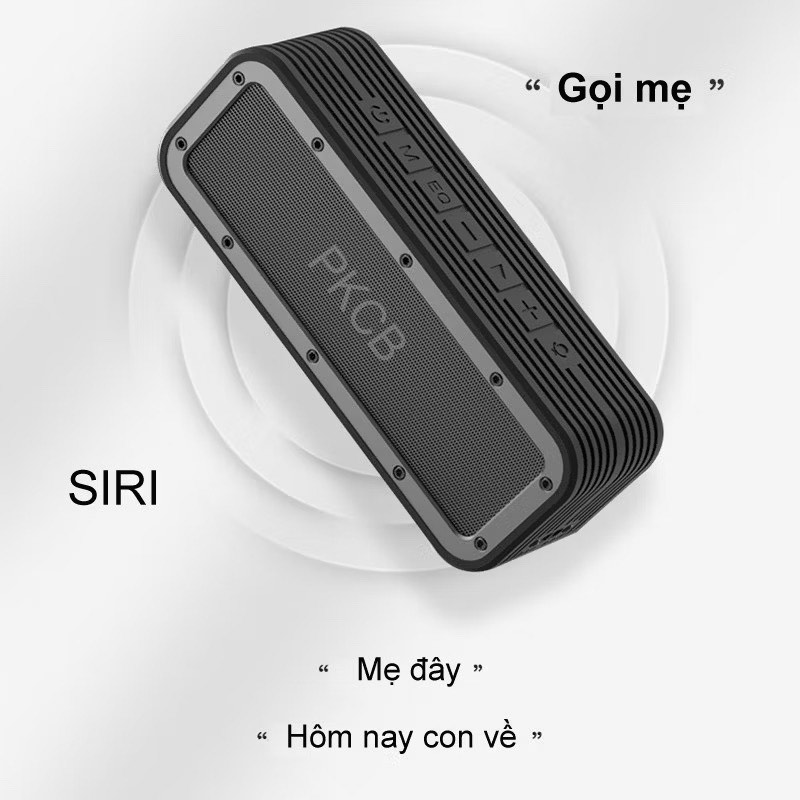 Loa Bluetooth speaker Loa di động chip DPS khuyếch đại âm thanh công suất lớn 50W Kết nối TWS lên 100W Hàng Chính Hãng