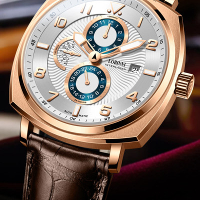 Đồng hồ nam chính hãng Lobinni No.16053-6