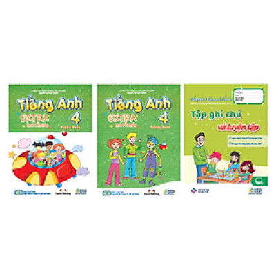 Tiếng Anh 4 Extra and Friends trọn bộ (sách học sinh, sách bài tập, vở tập viết)