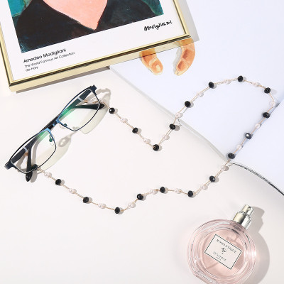 Dây đeo gọng kính dây đeo kính thời trang mix hạt cườm đen trắng ấn tượng nam nữ unisex  top top trend