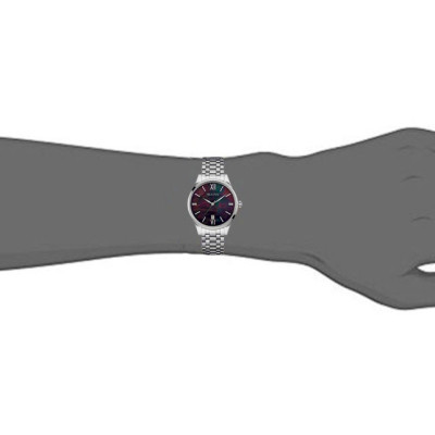 Đồng Hồ Nữ Bulova Đính Kim Cương Dây Thép Không Gỉ 96S162 - Mặt Xà Cừ