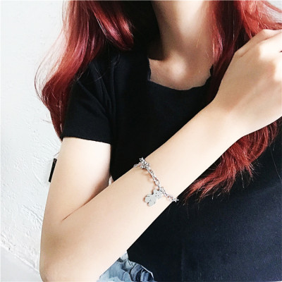 Lắc tay vòng tay xích gấu dễ thương phong cách cá tính