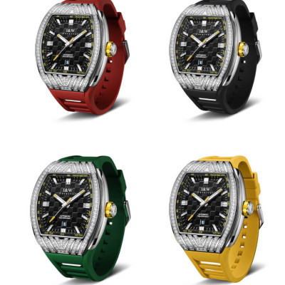 Đồng hồ nam chính hãng IW Carnival IW727G-4 ,kính sapphire,chống xước,chống nước 50m,Bh 24 tháng,máy cơ (automatic)