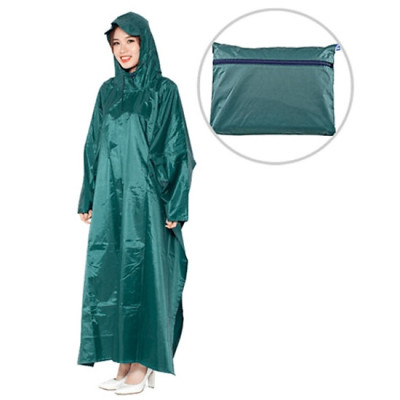 Áo mưa cánh dơi dài 1.4m vải dù siêu bền, màu sắc ngẫu nhiên