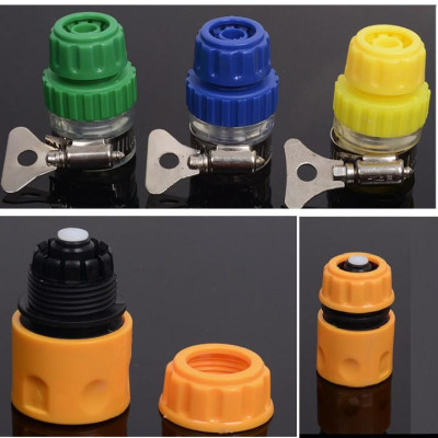 Bộ dây vòi xịt nước rửa xe, tưới cây . tăng áp 3 lần, loại 15m 206587 cút sập, nối PE