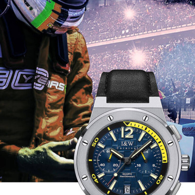 Đồng hồ nam chính hãng IW CARNIVAL IW605G-1 Kính sapphire ,chống xước ,Chống nước 30m ,Bảo hành 24 tháng,Máy điện tử(Pin),dây da cao cấp, thiết kế đơn giản dễ đeo