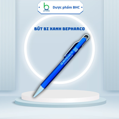 Quà tặng - Bút bi xanh Bepharco