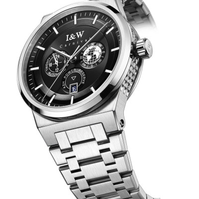 Đồng hồ nam chính hãng IW Carnival IW782G-8 ,kính sapphire,chống xước,chống nước 50m,Bh 24 tháng,máy cơ (automatic)