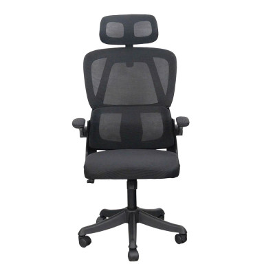 Ghế làm việc hỗ trợ cột sống màu đen CM4564-M Nội thất Capta