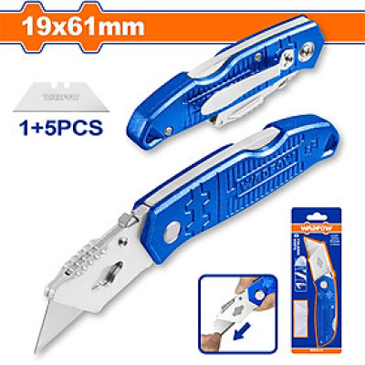 [CHÍNH HÃNG] Dao gập tiện dụng 19x61mm WSK9419 WADFOW