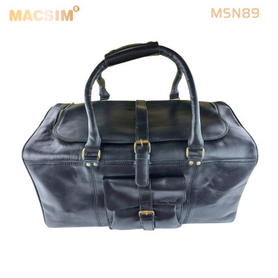 Túi Da Thật Du Lịch Macsim MSN89 – Da Bò Nguyên Miếng | Cổ Điển – Thủ Công – Chính Hãng