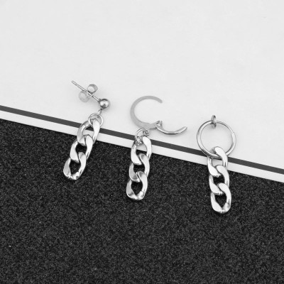 Khuyên tai bông tai xích bản đại ấn tượng cá tính