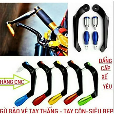 BỘ 2 CÁI ĐẦU GÙ CHỐNG ĐỔ BẢO VỆ TAY LÁI XE MÁY TRANG TRÍ CỰC ĐẸP 