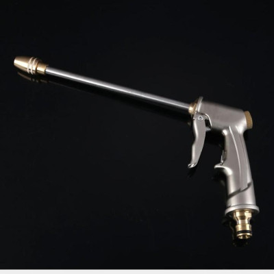 Bộ dây vòi xịt nước rửa xe, tưới cây . tăng áp 3 lần, loại 7m, 10m 206701-2 đầu đồng, cút đồng + tặng đai