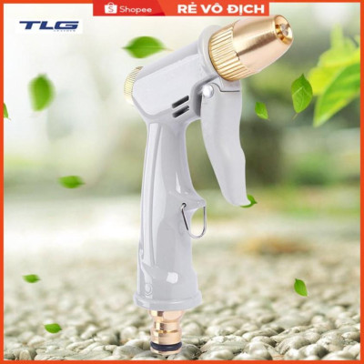 Bộ dây và vòi xịt rửa xe tưới cây tăng áp 3-5M (cút nhựa nối nhựa đen 713-2) 206846