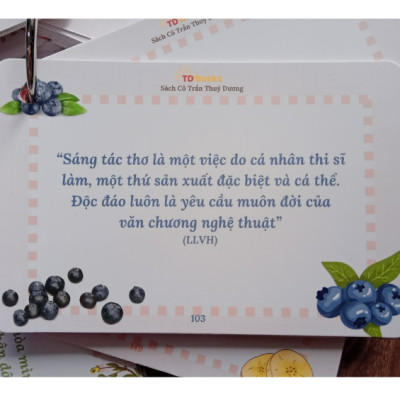 Sách - FlashCard Những câu dẫn đưa lí luận văn học vào bài viết