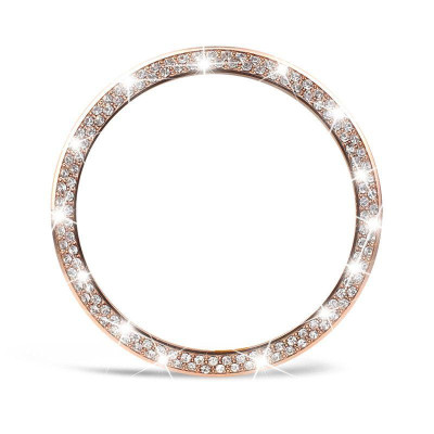 Khung viền bezel 41mm ( benzen ) đính hạt và dây Milanese 20mm dành cho Samsung Galaxy Watch 3 41mm