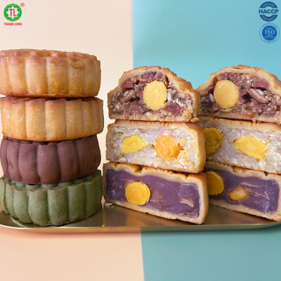 [ 14 Vị ] Bánh Trung Thu ( MoonCake) Bánh Nướng 150g Thành Long - Việt Nam